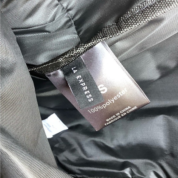 LA EXPRESS New Black Backpack with Front Pocket NWT - Picture 10 of 15